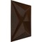 Ekena Millwork 11 7/8in. W x 11 7/8in. H Kent EnduraWall Decorative 3D Wall Panel Covers 0.98 Sq. Ft. WP12X12KEAMB - alternate 4